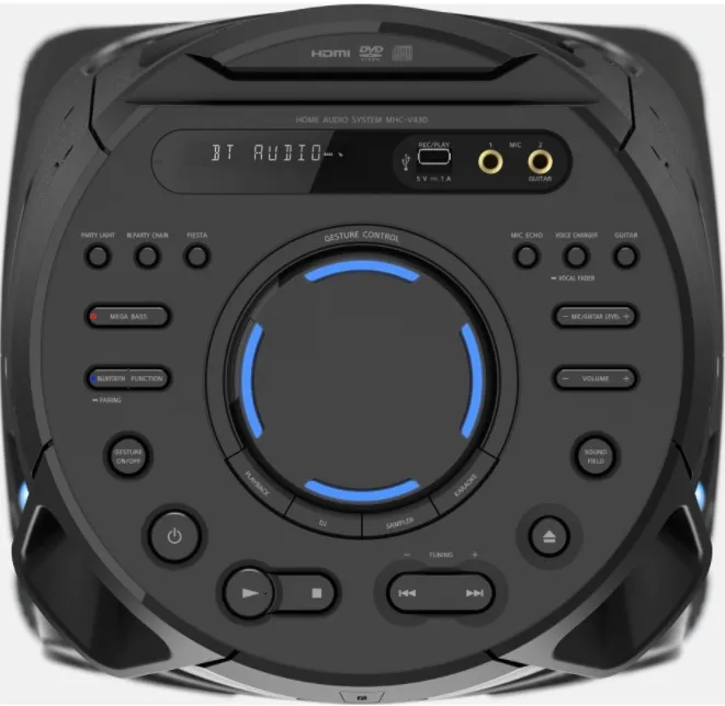 Аудио система, Sony MHC-V43D Party System with Bluetooth - image 2