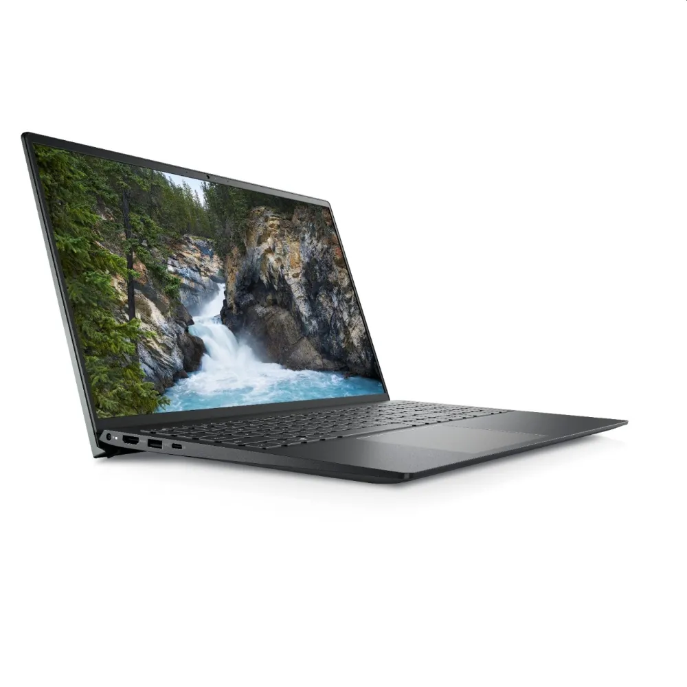 Лаптоп, Dell Vostro 5510, Intel Core i5-11300H (8M Cache, up to 4.40 GHz), 15.6" FHD (1920x1080) WVA AG, 8GB (1x8GB) 3200MHz DDR4, 512GB SSD PCIe M.2, Intel Iris Xe, Cam & Mic, WLAN + BT, Backlit Kb, Fpr, Ubuntu, Grey - image 1