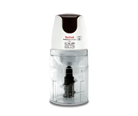 Πολυκόπτης, Tefal MB450B38, Masterchop XL, 500 W, χωρητικότητα 500 ml, 4 λεπίδες από ανοξείδωτο ατσάλι, 3 σε 1: άλεσμα, ψιλοκόψιμο και ανάμιξη