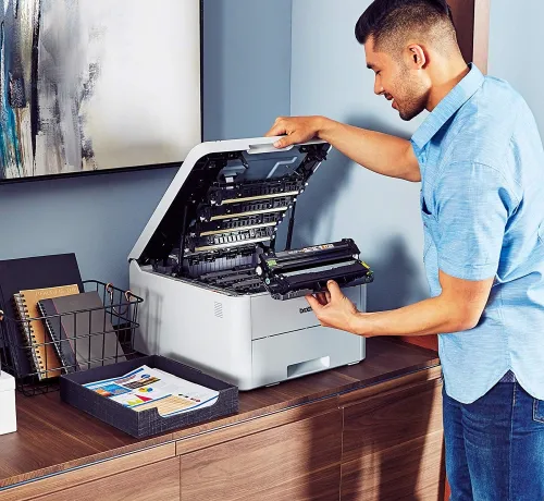 Цветен LED принтер, Brother HL-L3210CW Colour LED Printer - image 3