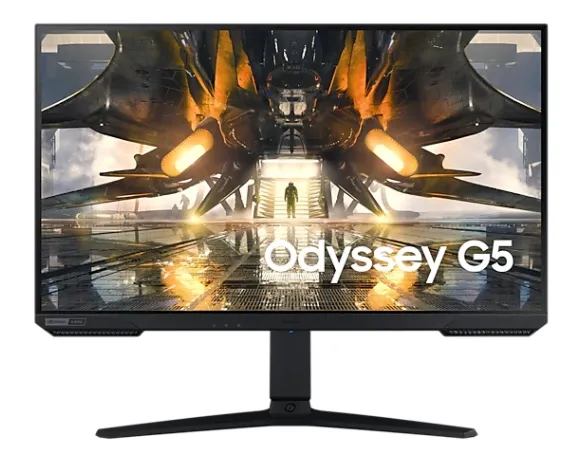 Монитор, Samsung 27G500, 27" IPS LED, 165 Hz, 1 ms GTG, 2560x1440, 350 cd/m2, 1000:1, HDR 10, AMD FreeSync Premium, nVIDIA G-Sync, Eye Saver, Flicker Free, Display Port 1.2, HDMI 2.0, Headphone Jack, 178°/178°, Black