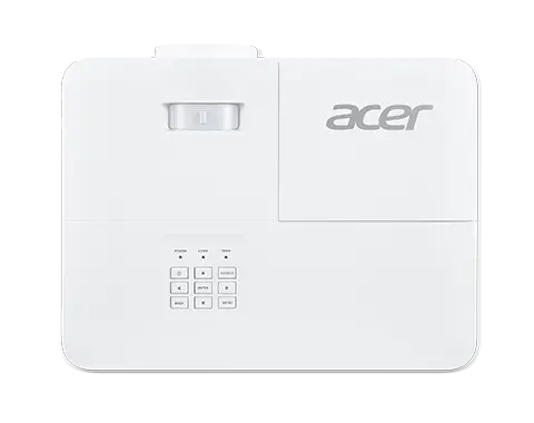 Мултимедиен проектор, Acer Projector H6800BDa, DLP, 4K UHD (3840x2160), 3600 ANSI Lm, 10 000:1, 3D ready, HDR Comp., Auto Keystone, 24/7 oper., Low input lag, Hidden dongle design, smart AptoidTV, 2xHDMI, VGA in, RS232, Audio in/out, 10W, 3.2Kg, Wireless dongle, White - image 2