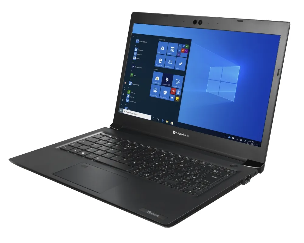 Лаптоп, Dynabook Toshiba Tecra A30-G-10N, Intel Core i5-10210U (6M Cache, up to 4.20 GHz), 13.3"(1920x1080) AG, 8GB (1x8GB) 2666MHz DDR4, 256GB SSD PCIe M.2, shared graphics, HD Cam, BT, Intel 11ax+acagn, Dark Blue, Win 10 Pro - image 6