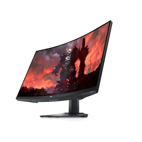 Монитор, Dell S3222DGM, 31.5" Curved Gaming LED Anti-Glare, VA, 1ms (MPRT), 3000:1, 350 cd/m2, QHD 2560x1440, 165Hz, 99% sRGB, AMD FreeSync, HDMI, DP, Downlight, Height Adjustable, Tilt, Black - image 2