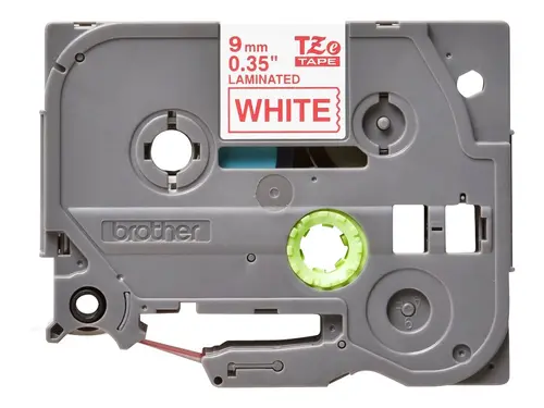 Консуматив, Brother TZe-222 Tape Red on White, Laminated, 9mm, 8m - Eco - image 3