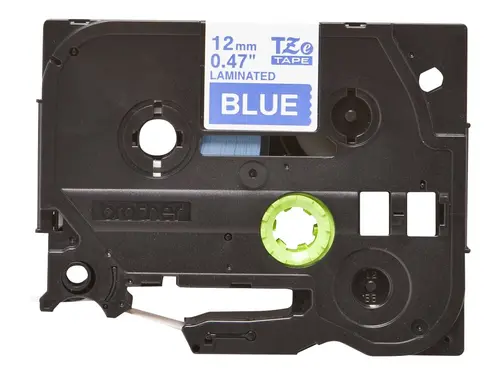 Консуматив, Brother TZe-535 Tape, White on Blue, Laminated, 12mm, 8m - image 3