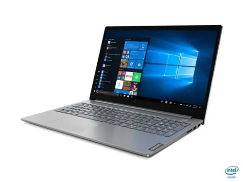 Лаптоп, Lenovo ThinkBook 15 G2 AMD Ryzen 5 4500U (2.3Ghz up to 4.0GHz, 8MB), 8GB DDR4 2666MHz, 512GB SSD, 15.6" FHD (1920x1080), IPS, AG, AMD Radeon Graphics, WLAN ac, BT, 720p Cam, Mineral Grey, KB Backlit, FPR, 3 cell, DOS, 2Y - image 1