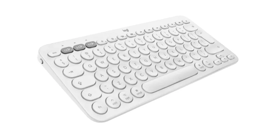 Клавиатура, Logitech K380 for Mac Multi-Device Bluetooth Keyboard - US Intl - Off-White - image 1
