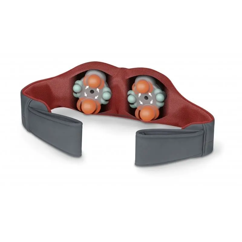 Aparat de masaj, Beurer MG 151 3D Shiatsu massager; pentru umeri, gât, spate și picioare; capete de masaj 3D; 8 capete de masaj Shiatsu rotative - image 2