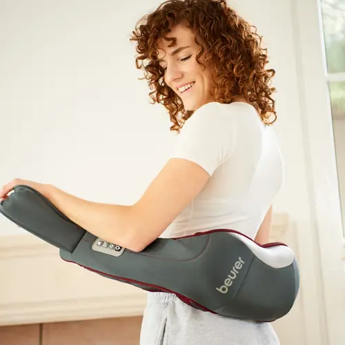 Συσκευή μασάζ, Beurer MG 151 3D Shiatsu massager; για ώμους, αυχένα, πλάτη και πόδια; 3D κεφαλές μασάζ; 8 περιστρεφόμενες κεφαλές μασάζ Shiatsu - 9
