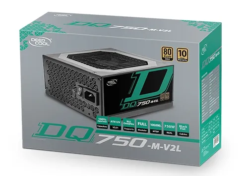 Захранване, DeepCool DQ750-M-V2L, 80 Plus Gold - image 10