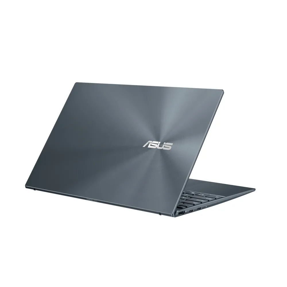 Лаптоп, Asus ZenBook UX425EA-WB713R, Intel Core i7-1165G7 2.8 GHz (12MB Cache, up to 4.7 GHz), 14" IPS FHD (1920x1080) 400nits, 16GB LPDDR4 on board, PCIEG3x2 512G SSD,Intel Iris X Graphics,TPM,Win 10 PRO 64 bit, Sleeve, Illum. Keyboard, Grey - image 3