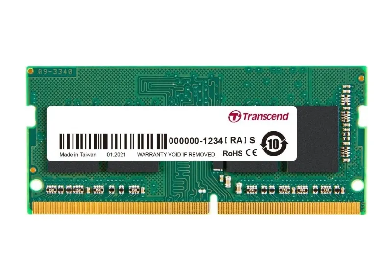 Памет, Transcend 16GB JM DDR4 3200Mhz SO-DIMM 1Rx8 2Gx8 CL22 1.2V