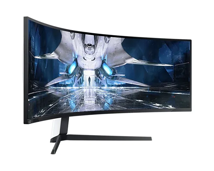 Монитор, Samsung 49AG950, 49" Odyssey Neo G9, Curved VA Quantum Mini LED, 1000R, 240 Hz, 1 ms GTG, 5120 x 1440, 32:9 Aspect Ratio, 420cd/m2, 1 000 000:1, FreeSync Premium Pro, Low Input Lag Mode, Display Port 1.4, 2xHDMI 2.1, 2xUSB 3.0, Black - image 2
