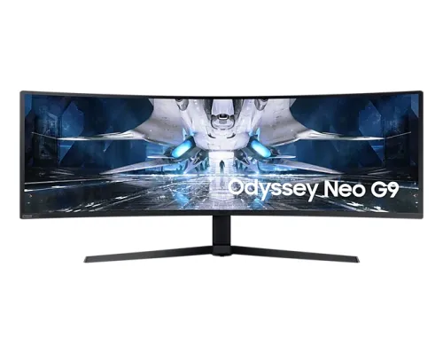 Монитор, Samsung 49AG950, 49" Odyssey Neo G9, Curved VA Quantum Mini LED, 1000R, 240 Hz, 1 ms GTG, 5120 x 1440, 32:9 Aspect Ratio, 420cd/m2, 1 000 000:1, FreeSync Premium Pro, Low Input Lag Mode, Display Port 1.4, 2xHDMI 2.1, 2xUSB 3.0, Black