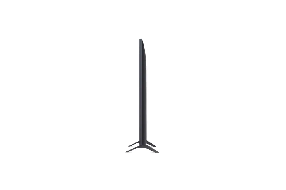 Телевизор, LG 55UP80003LR, 55" 4K IPS UltraHD TV 3840 x 2160, DVB-T2/C/S2, webOS Smart TV, ThinQ AI, Quad Core Processor 4K, WiFi 802.11ac, HDR10 PRO 4K/2K, AI Sound, Voice Controll, Miracast / AirPlay 2,  HDMI, CI, LAN, USB, Bluetooth, 2 Pole, Rocky Black - image 2