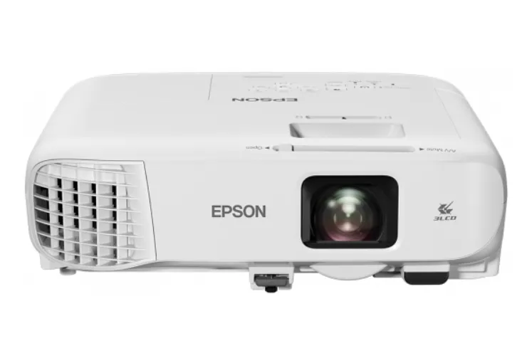 Мултимедиен проектор, Epson EB-992F, Full HD 1080p (1920 x 1080, 16:9), 4000 ANSI lumens, 16 000 : 1, USB 2.0 Type A, USB 2.0 Type B, RS-232C, LAN, VGA in (2x), VGA out, HDMI in (2x), Composite in, Wireless 802.11b/g/n, Miracast, White