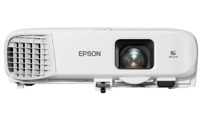 Мултимедиен проектор, Epson EB-992F, Full HD 1080p (1920 x 1080, 16:9), 4000 ANSI lumens, 16 000 : 1, USB 2.0 Type A, USB 2.0 Type B, RS-232C, LAN, VGA in (2x), VGA out, HDMI in (2x), Composite in, Wireless 802.11b/g/n, Miracast, White - image 3