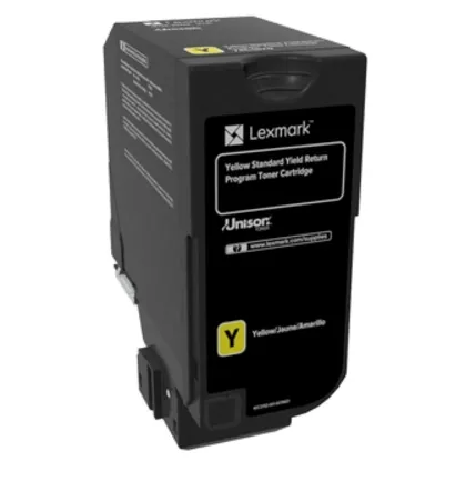 Консуматив, Lexmark Yellow Standard Yield Return Programme Toner Cartridge