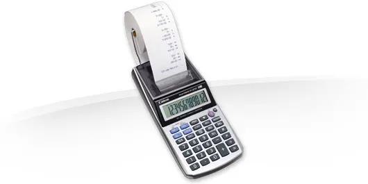 Canon P1-DTSC II Φορητή αριθμομηχανή εκτύπωσης