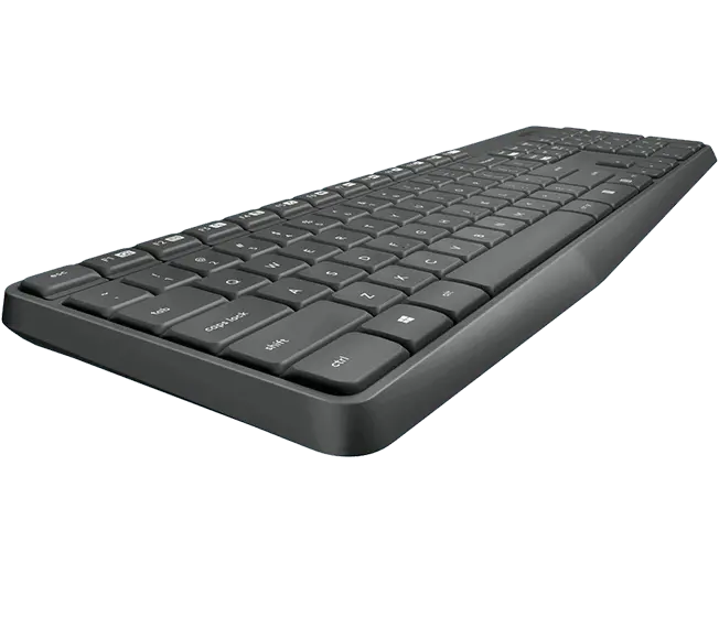Σετ, Logitech MK235 Ασύρματο πληκτρολόγιο και ποντίκι - Γκρι - US INTL - image 2