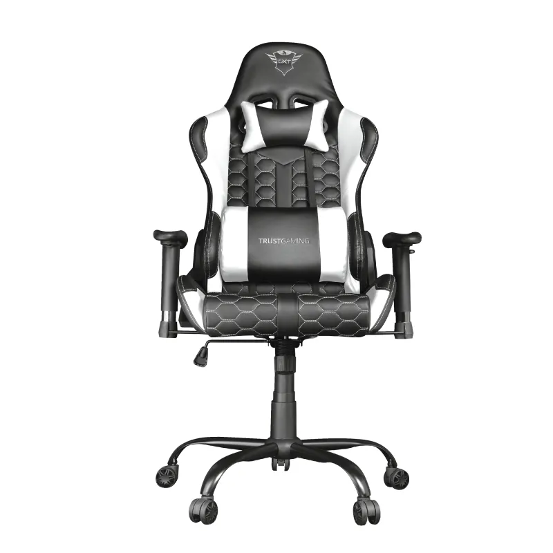 Стол, TRUST GXT 708W Resto Gaming Chair White - image 1