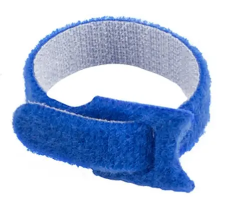 Кабелна връзка, Lanberg velcro cable ties 12mmx15cm 12pcs, white, black, green, blue, yellow, red - image 2