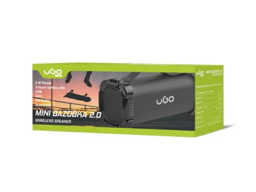 Тонколони, uGo Bluetooth Speaker Mini Bazooka 2.0 5W RMS - image 5