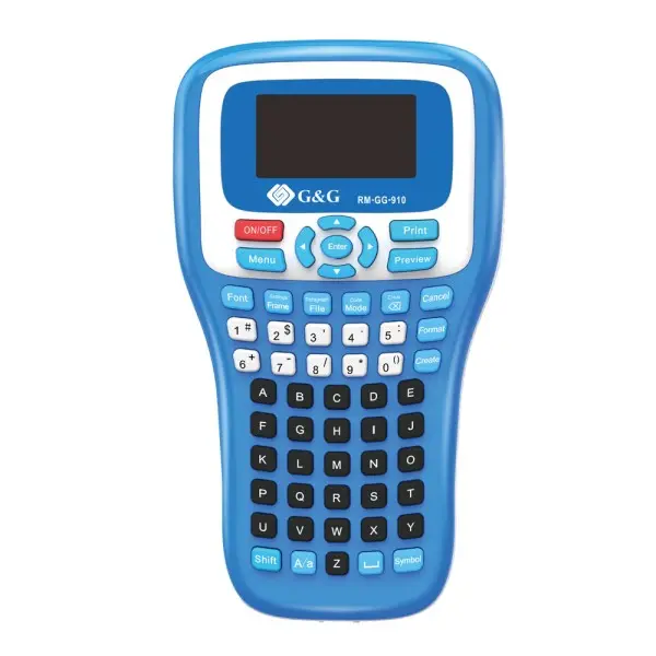 IMPRIMANTĂ DE ETICHETE G&G - IMPRIMANTĂ PORTABILĂ DE ETICHETE G&G - PN RM-GG-910 (RMGG910)