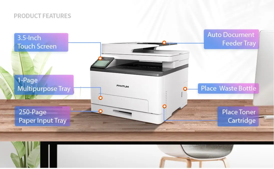ЦВЕТНО МУЛТИФУНКЦИОНАЛНО УСТРОЙСТВО PANTUM CM1100ADW - PN CM1100ADW - image 6