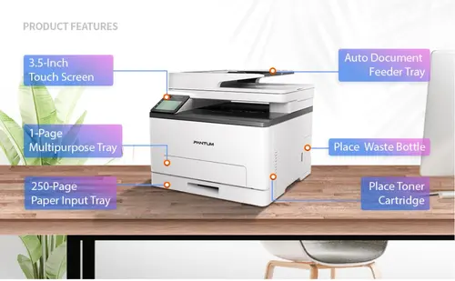 ЦВЕТНО МУЛТИФУНКЦИОНАЛНО УСТРОЙСТВО PANTUM CM1100ADW - PN CM1100ADW  - image 6
