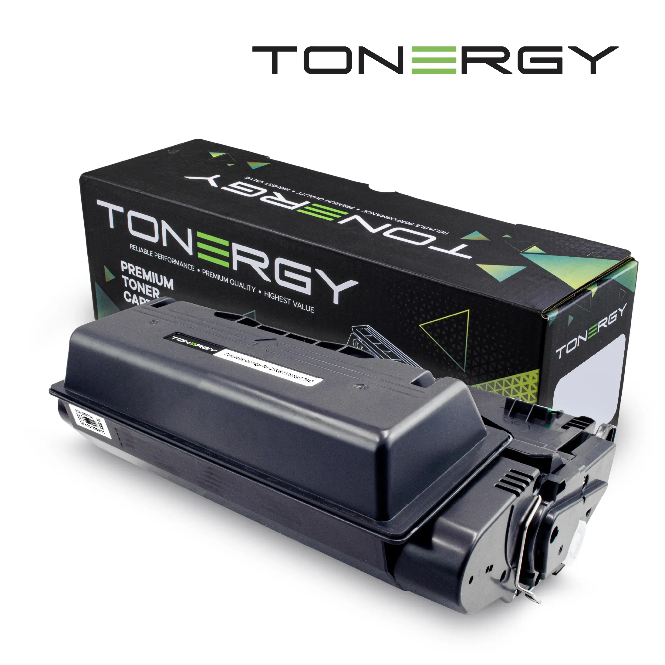 Κασέτα τόνερ, Tonergy, Μαύρο, 10k – συμβατή με HP 38A 39A 42A 45A Q1338/1339/5942/5945