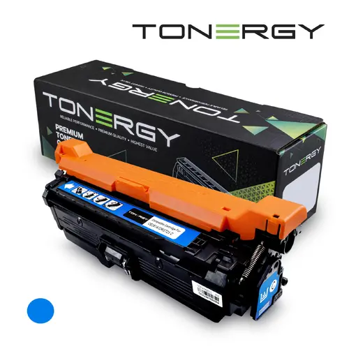 Κασέτα τόνερ, Tonergy, Κυανό, 7K – συμβατή με HP 504A CE251A και Canon 2644B002AA CRG-723 - 1