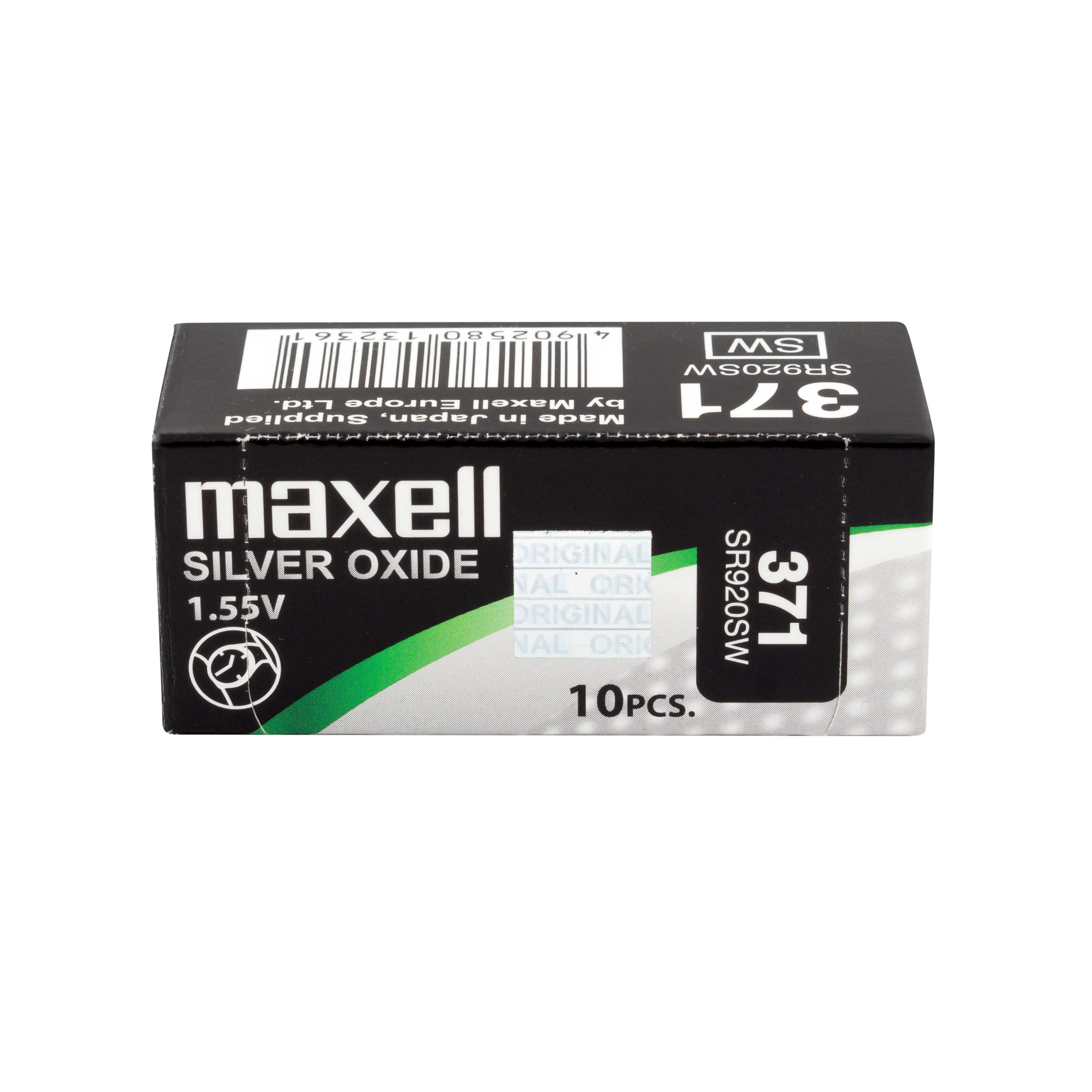 Baterie buton argint MAXELL SR-920 SW /370/371/AG6 1.55V - image 1