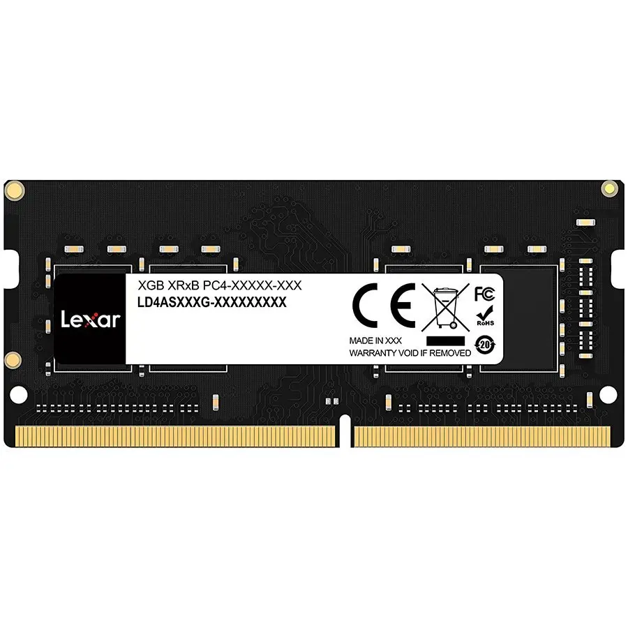 Lexar® DDR4 8GB 260 PIN So-DIMM 3200Mbps, CL22, 1.2V- BLISTER Package