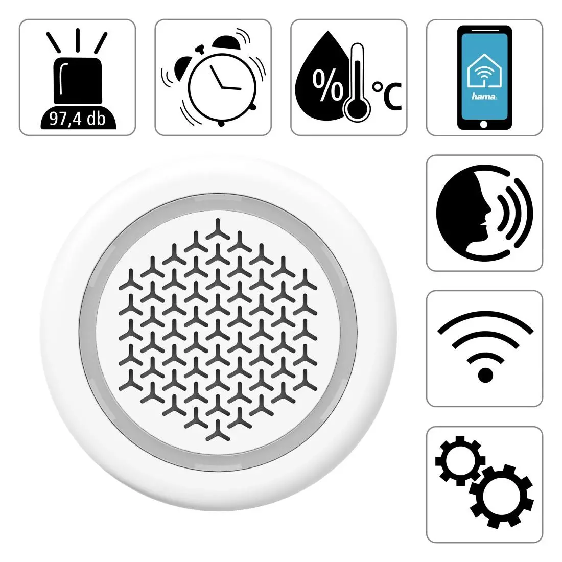 Смарт алармена сирена 97.4 dB, HAMA-176590 - image 4