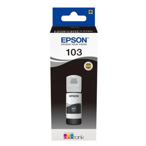 БУТИЛКА МАСТИЛО ЗА EPSON L1110/L3100/L3101/L3110/L3150/L5190 - /103/ - EcoTank - Black - Ink Bottle - PN C13T00S14A