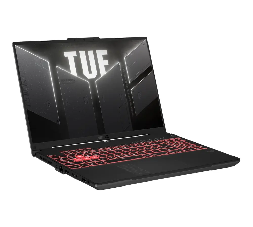 Лаптоп, Asus TUF A16 FA607PI-N3010, AMD Ryzen 9 7845HX  ,16" FHD+ (1920 x 1200) 165 Hz,16GB DDR5 ,1TB , RTX 4070  8GB GDDR6,Wi-Fi 6(802.11ax) ,Backlit Chiclet Keyboard 1-Zone RGB,NO OS,Mecha Gray - image 3