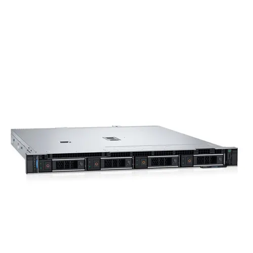 Сървър, Dell PowerEdge R360, Chassis 4 x 3.5 HotPlug, Intel Xeon E-2414, 1x16GB DDR5 UDIMM, 1x2TB, Rails Without CA, Bezel, Broadcom 5720 Dual Port, PERC H355 with front load bracket, iDRAC9 Basic 16G, Single 700W Titanium, 3Y Basic Onsite