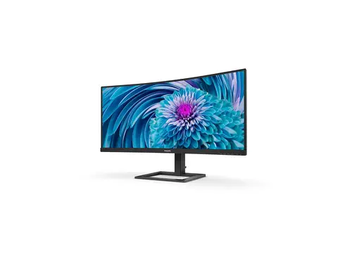 Монитор, Philips 346E2CUAE, 34" Curved 1500R VA WLED, 3440x1440@100Hz, 4ms GtG, 1ms MPRT, 300cd m/2, 3000:1, Mega Infinity DCR, Adaptive Sync, FlickerFree, Low Blue Mode, 5Wx2, Tilt, Height Adjust, HDMI, DP, USB hub - 2