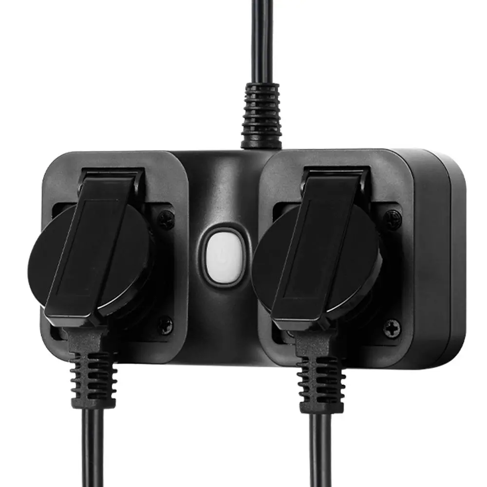 Priză inteligentă Edimax SP-1122WTO cu 2 ieșiri pentru utilizare interioară sau exterioară, WiFi - image 1