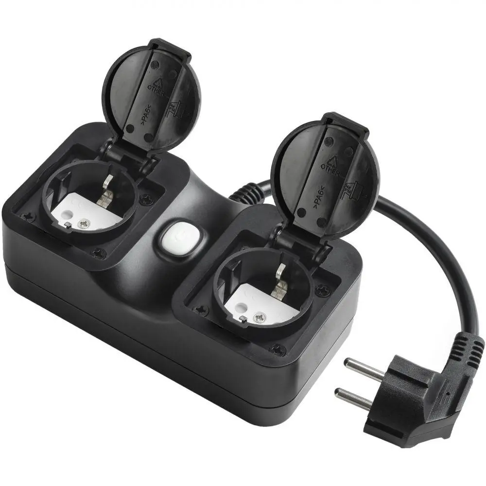 Priză inteligentă Edimax SP-1122WTO cu 2 ieșiri pentru utilizare interioară sau exterioară, WiFi - image 2