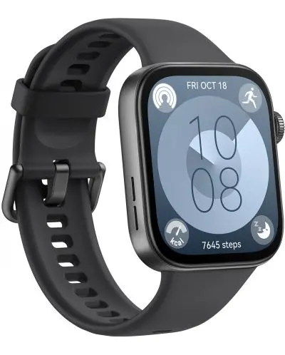 Часовник, Huawei Watch Fit 3 Midnight Black, Solo-B09S, 1.82" AMOLED, 480x408, SPO2, BT5.0, 5ATM, 400mAh - image 2