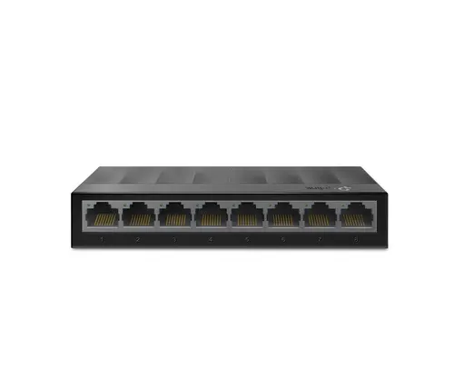 Комутатор TP-LINK LS1008G, 8-порта 10/100/1000Mbps, неуправляем, настолен