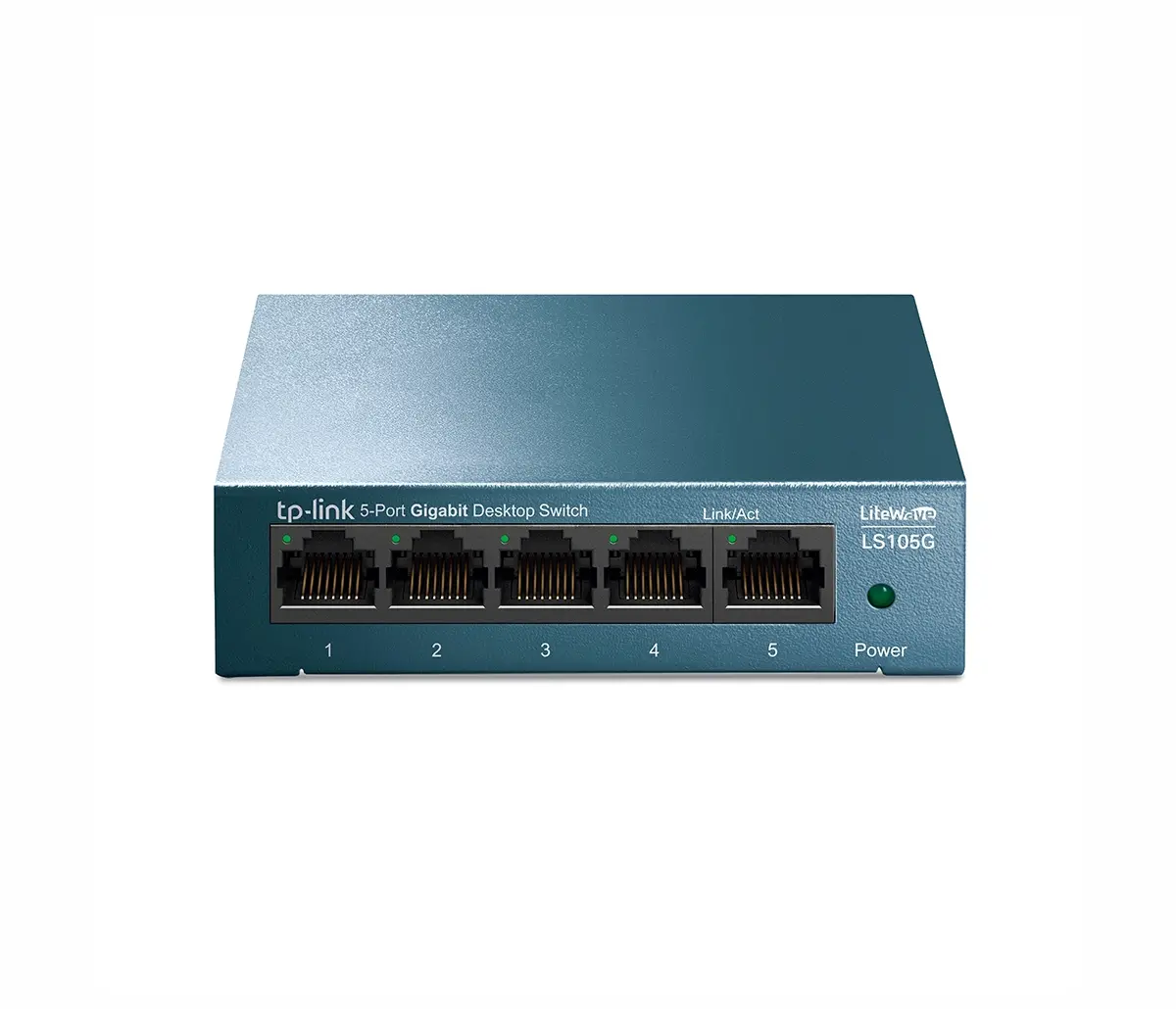 Switch TP-LINK LS105G, 5x θύρες GbE, μη διαχειριζόμενο, desktop, μεταλλικό