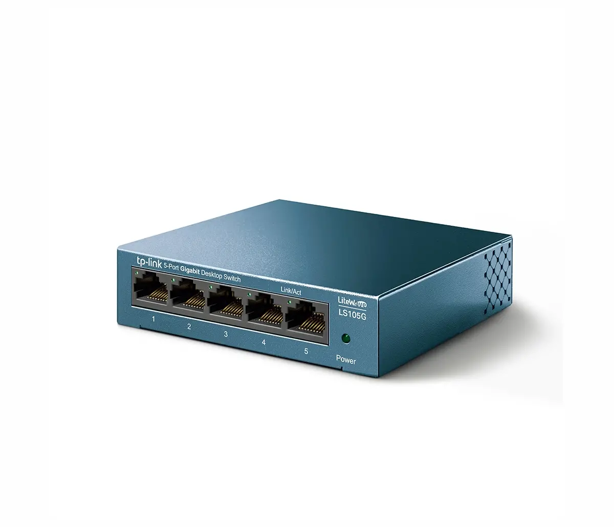 Switch TP-LINK LS105G, 5x porturi GbE, negestionabil, desktop, metalic - image 1