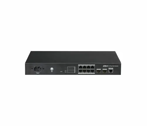 Switch Dahua PFS4210-8GT-150, 8xGE RJ45 PoE+, 2xGE SFP, 150W, Layer 2 - 1