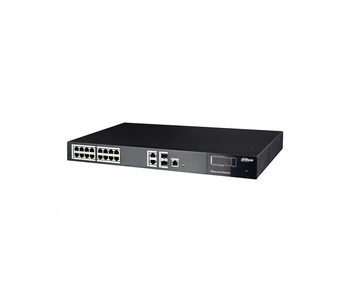 Комутатор Dahua PFS4220-16T, 16FE+2GE+2GE SFP, Web управляем - image 1