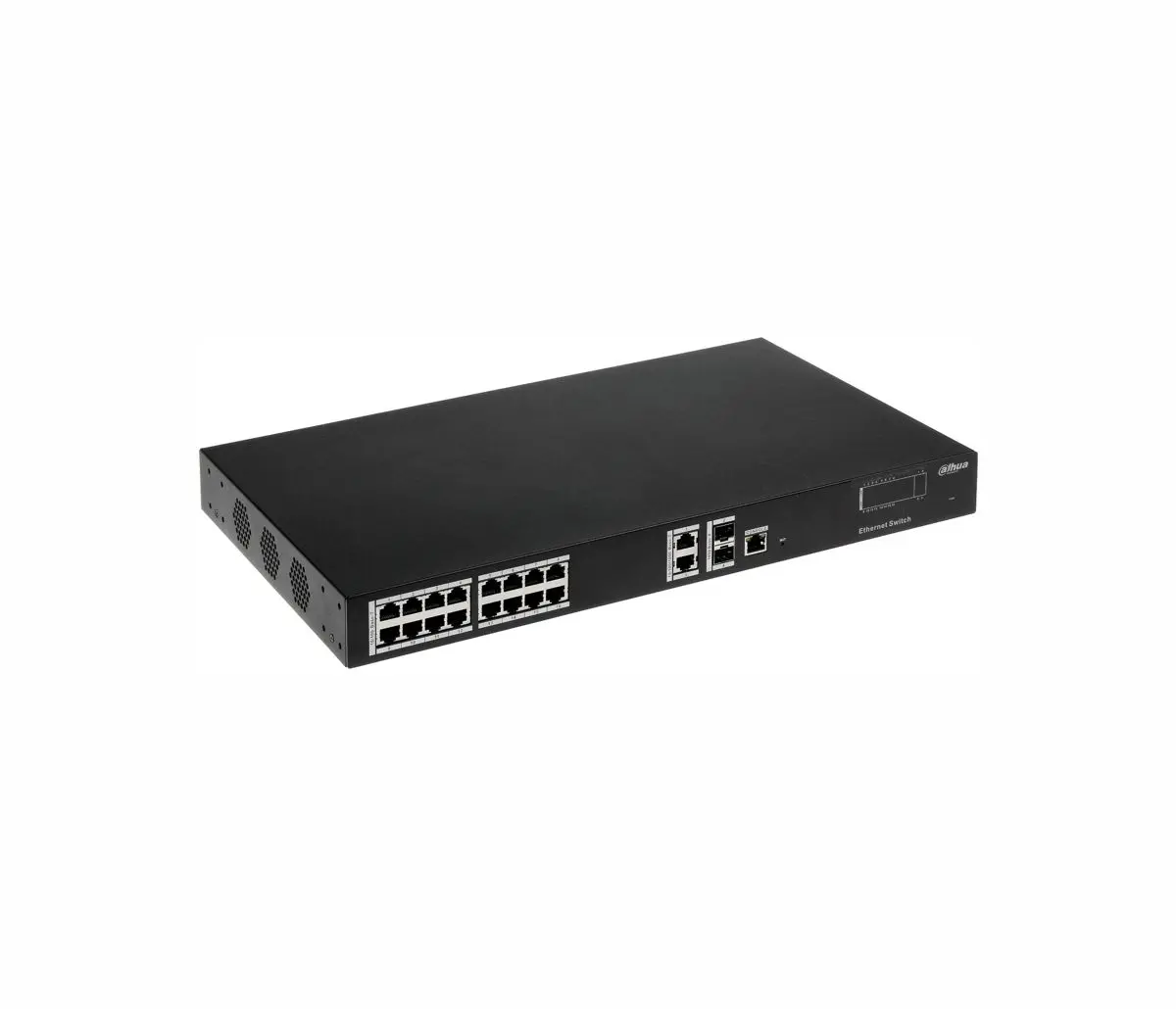 Комутатор Dahua PFS4220-16T, 16FE+2GE+2GE SFP, Web управляем - image 2