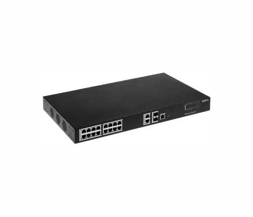 Комутатор Dahua PFS4220-16T, 16FE+2GE+2GE SFP, Web управляем - image 2